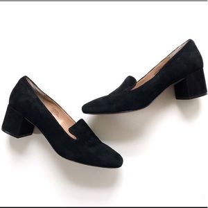 Brand New - Banana Republic Black Smoking Mid Heel